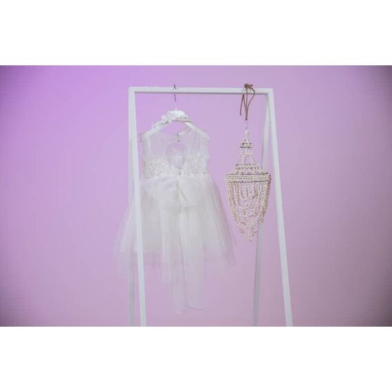 Bambolino:Sofia Βαπτιστικό ρούχο για κορίτσι 9822 - Ρούχα Βάπτισης για Κορίτσι στο Oneirokosmos