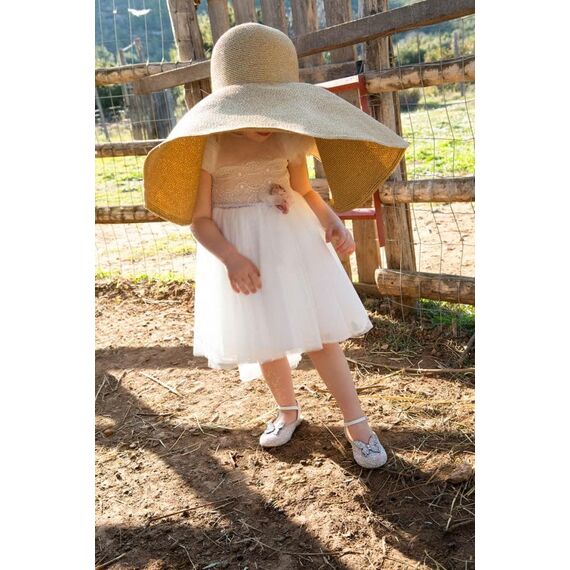 Bambolino:Megan Βαπτιστικό ρούχο για κορίτσι 9825 - Ρούχα Βάπτισης για Κορίτσι στο Oneirokosmos