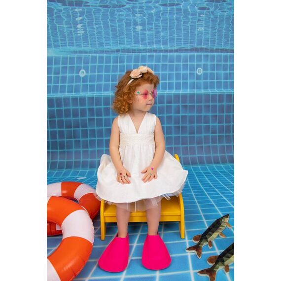 Bambolino:Lily Βαπτιστικό ρούχο για κορίτσι 9829 - Ρούχα Βάπτισης για Κορίτσι στο Oneirokosmos