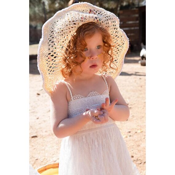 Bambolino:Dream Βαπτιστικό ρούχο για κορίτσι 9865 - Ρούχα Βάπτισης για Κορίτσι στο Oneirokosmos