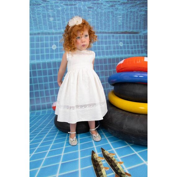 Bambolino:Xenia Βαπτιστικό ρούχο για κορίτσι 9872 - Ρούχα Βάπτισης για Κορίτσι στο Oneirokosmos