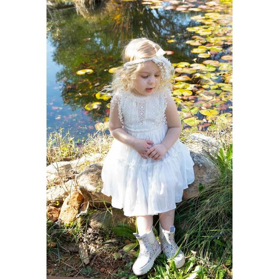 Bambolino:Gigi Βαπτιστικό ρούχο για κορίτσι 9896 - Ρούχα Βάπτισης για Κορίτσι στο Oneirokosmos