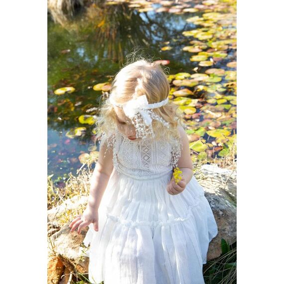 Bambolino:Gigi Βαπτιστικό ρούχο για κορίτσι 9896 - Ρούχα Βάπτισης για Κορίτσι στο Oneirokosmos