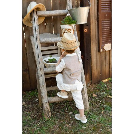 Bambolino: Kylian Βαπτιστικό ρούχο για αγόρι 9962 - Ρούχα Βάπτισης για Αγόρι στο Oneirokosmos