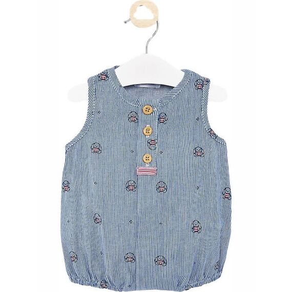 Mayoral Φορμάκι Αμάνικο Μπλε 20-01654-075 - Newborm στο Oneirokosmos