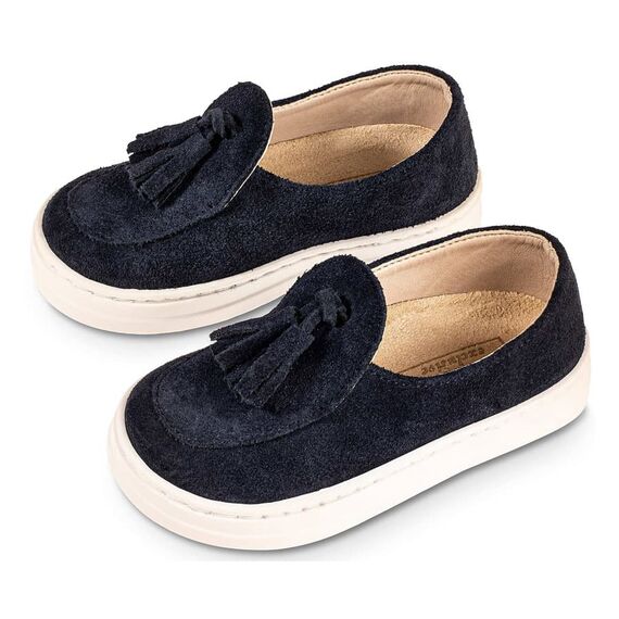 Babywalker Μονόχρωμο Loafer EXC5276 Μπλε - Βαπτιστικό Παπούτσι για Αγόρι στο Oneirokosmos