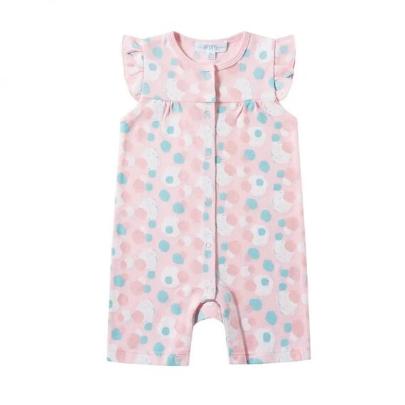 Amomi Βρεφικό Φορμάκι για Κορίτσι Dots Pink 72551 - Φορμάκια στο Oneirokosmos