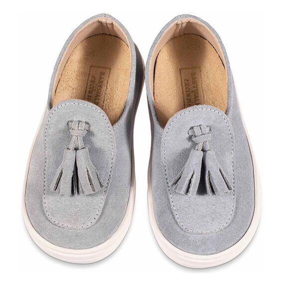 Babywalker Μονόχρωμο Loafer EXC5276 Σιελ - Βαπτιστικό Παπούτσι για Αγόρι στο Oneirokosmos