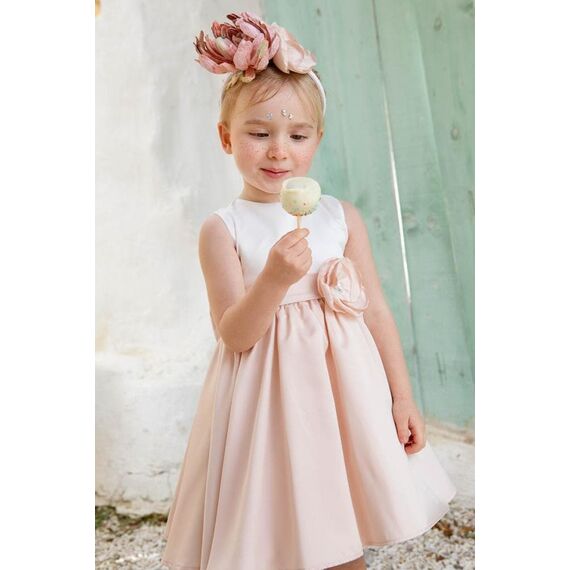 Bambolino:Rosa Βαπτιστικό ρούχο για κορίτσι 1311 - Ρούχα Βάπτισης για Κορίτσι στο Oneirokosmos