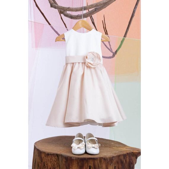 Bambolino:Rosa Βαπτιστικό ρούχο για κορίτσι 1311 - Ρούχα Βάπτισης για Κορίτσι στο Oneirokosmos