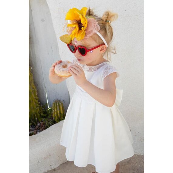 Bambolino:Malamo Βαπτιστικό ρούχο για κορίτσι 1318 - Ρούχα Βάπτισης για Κορίτσι στο Oneirokosmos