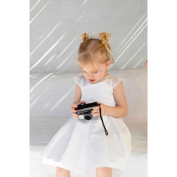 Bambolino:Malamo Βαπτιστικό ρούχο για κορίτσι 1318 - Ρούχα Βάπτισης για Κορίτσι στο Oneirokosmos