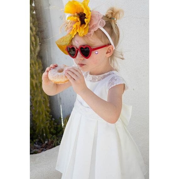 Bambolino:Malamo Βαπτιστικό ρούχο για κορίτσι 1318 - Ρούχα Βάπτισης για Κορίτσι στο Oneirokosmos