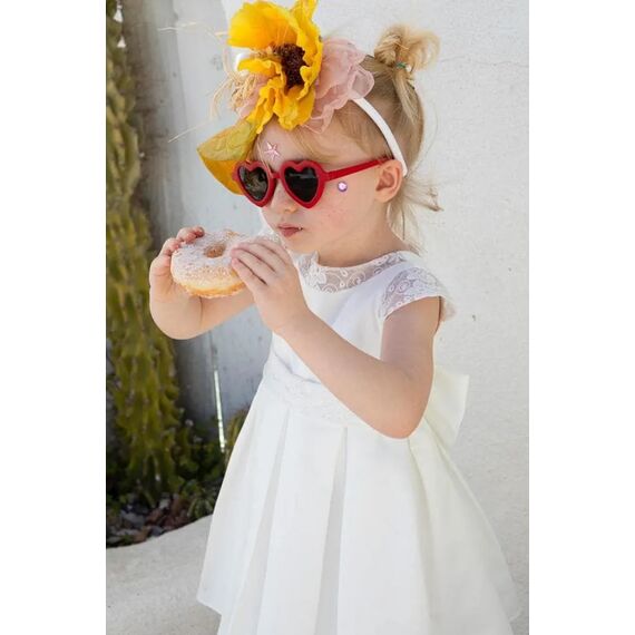 Bambolino:Malamo Βαπτιστικό ρούχο για κορίτσι 1318 - Ρούχα Βάπτισης για Κορίτσι στο Oneirokosmos