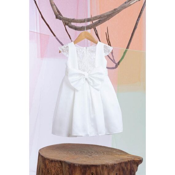 Bambolino:Malamo Βαπτιστικό ρούχο για κορίτσι 1318 - Ρούχα Βάπτισης για Κορίτσι στο Oneirokosmos