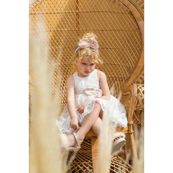 Bambolino:Eirini Βαπτιστικό ρούχο για κορίτσι 1322 - Ρούχα Βάπτισης για Κορίτσι στο Oneirokosmos