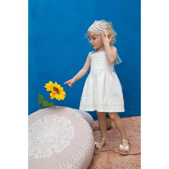 Bambolino:Alexia Βαπτιστικό ρούχο για κορίτσι 1330 - Ρούχα Βάπτισης για Κορίτσι στο Oneirokosmos