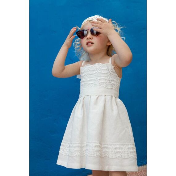 Bambolino:Alexia Βαπτιστικό ρούχο για κορίτσι 1330 - Ρούχα Βάπτισης για Κορίτσι στο Oneirokosmos