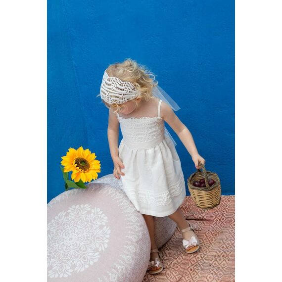 Bambolino:Alexia Βαπτιστικό ρούχο για κορίτσι 1330 - Ρούχα Βάπτισης για Κορίτσι στο Oneirokosmos