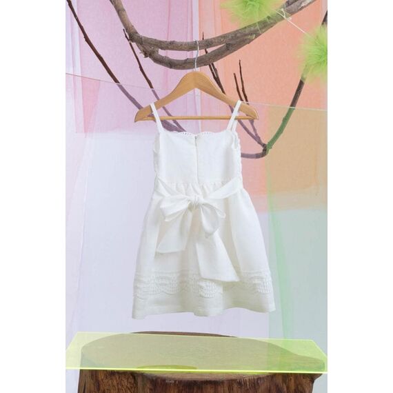 Bambolino:Alexia Βαπτιστικό ρούχο για κορίτσι 1330 - Ρούχα Βάπτισης για Κορίτσι στο Oneirokosmos