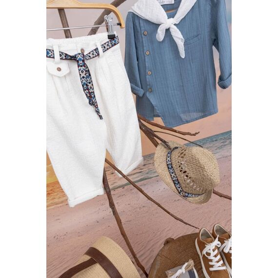 Bambolino:Bruce Βαπτιστικό ρούχο για αγόρι 1415 - Ρούχα Βάπτισης για Αγόρι στο Oneirokosmos