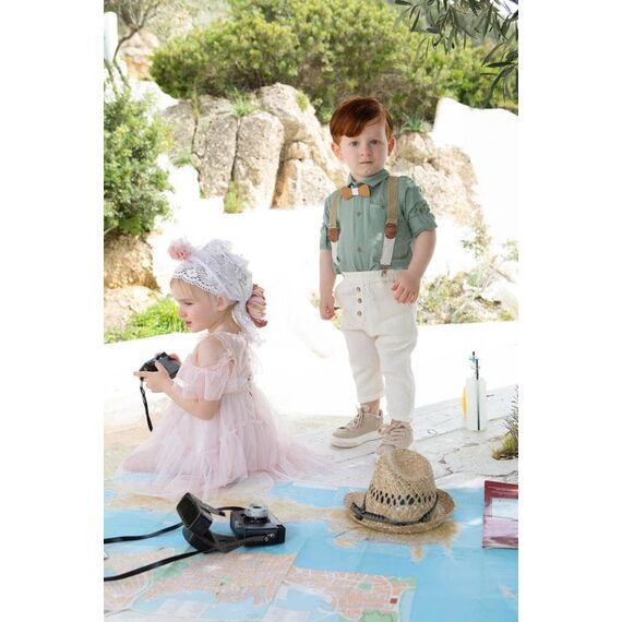 Bambolino:Nionios Βαπτιστικό ρούχο για αγόρι 1419 - Ρούχα Βάπτισης για Αγόρι στο Oneirokosmos