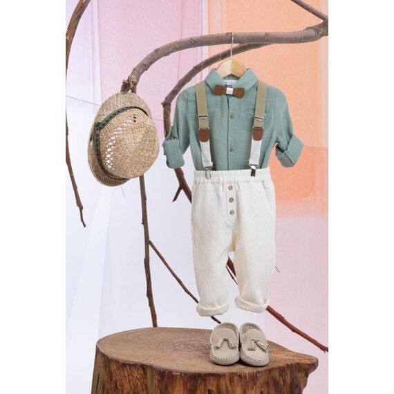 Bambolino:Nionios Βαπτιστικό ρούχο για αγόρι 1419 - Ρούχα Βάπτισης για Αγόρι στο Oneirokosmos