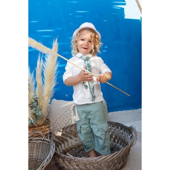 Bambolino:Malcom Βαπτιστικό ρούχο για αγόρι 1431 - Ρούχα Βάπτισης για Αγόρι στο Oneirokosmos