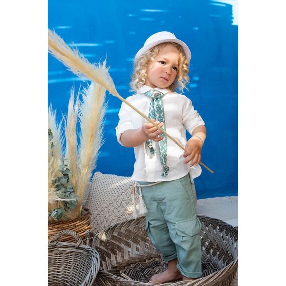 Bambolino:Malcom Βαπτιστικό ρούχο για αγόρι 1431 - Ρούχα Βάπτισης για Αγόρι στο Oneirokosmos