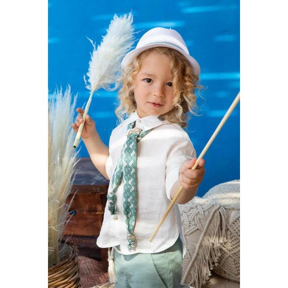 Bambolino:Malcom Βαπτιστικό ρούχο για αγόρι 1431 - Ρούχα Βάπτισης για Αγόρι στο Oneirokosmos