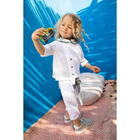 Bambolino:Poseidonas Βαπτιστικό ρούχο για αγόρι 1441 - Ρούχα Βάπτισης για Αγόρι στο Oneirokosmos