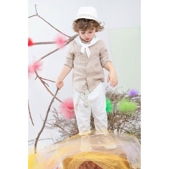 Bambolino:Morty Βαπτιστικό ρούχο για αγόρι 1456 - Ρούχα Βάπτισης για Αγόρι στο Oneirokosmos