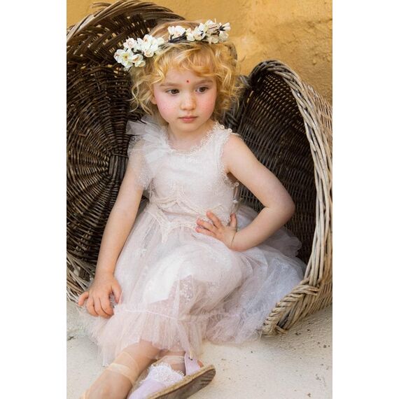 Bambolino:Artemis Βαπτιστικό ρούχο για κορίτσι 1355 - Ρούχα Βάπτισης για Κορίτσι στο Oneirokosmos