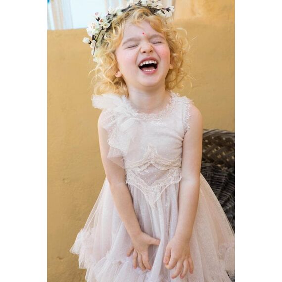 Bambolino:Artemis Βαπτιστικό ρούχο για κορίτσι 1355 - Ρούχα Βάπτισης για Κορίτσι στο Oneirokosmos