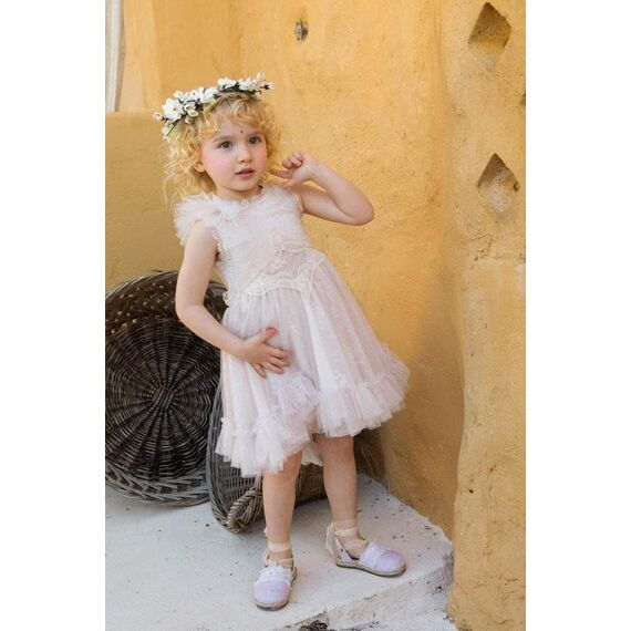 Bambolino:Artemis Βαπτιστικό ρούχο για κορίτσι 1355 - Ρούχα Βάπτισης για Κορίτσι στο Oneirokosmos