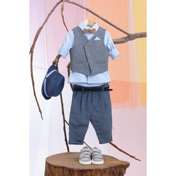 Bambolino:Ikaros Βαπτιστικό ρούχο για αγόρι 1420 - Ρούχα Βάπτισης για Αγόρι στο Oneirokosmos