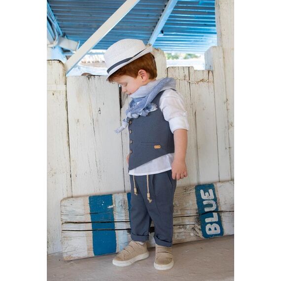 Bambolino:Kiriakos Βαπτιστικό ρούχο για αγόρι 1424 - Ρούχα Βάπτισης για Αγόρι στο Oneirokosmos