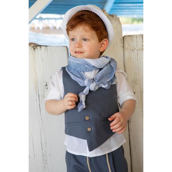 Bambolino:Kiriakos Βαπτιστικό ρούχο για αγόρι 1424 - Ρούχα Βάπτισης για Αγόρι στο Oneirokosmos