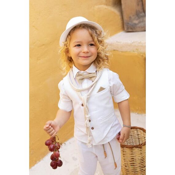 Bambolino:Filippos Βαπτιστικό ρούχο για αγόρι 1427 - Ρούχα Βάπτισης για Αγόρι στο Oneirokosmos