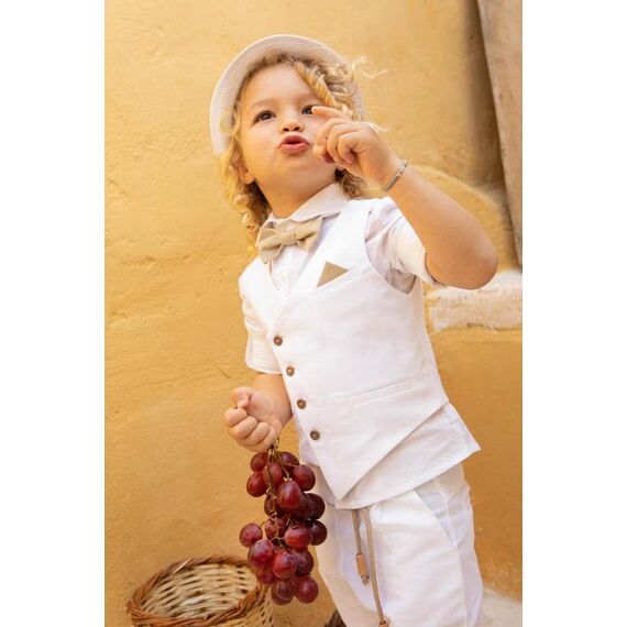 Bambolino:Filippos Βαπτιστικό ρούχο για αγόρι 1427 - Ρούχα Βάπτισης για Αγόρι στο Oneirokosmos