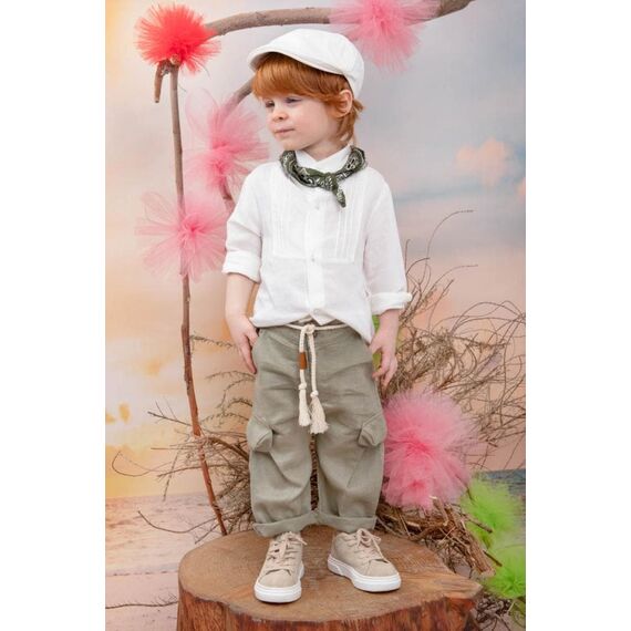 Bambolino:Sotos Βαπτιστικό ρούχο για αγόρι 1437 - Ρούχα Βάπτισης για Αγόρι στο Oneirokosmos