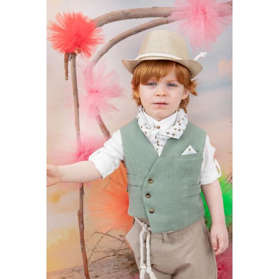 Bambolino: Vegas Βαπτιστικό ρούχο για αγόρι 1470 - Ρούχα Βάπτισης για Αγόρι στο Oneirokosmos