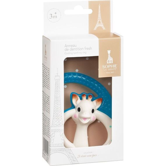 Sophie La Giraffe Σόφι Καμηλοπάρδαλη Μασητικός Κρίκος Οδοντοφυίας Ψυγείου 3m+ S010329 - Δώρα στο Oneirokosmos