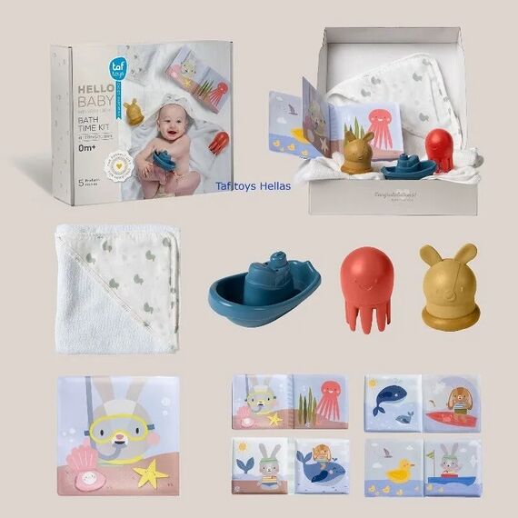 Taf Toys Παιχνίδι Μπάνιου Bath Time Kit - Αξεσουάρ Μπάνιου στο Oneirokosmos