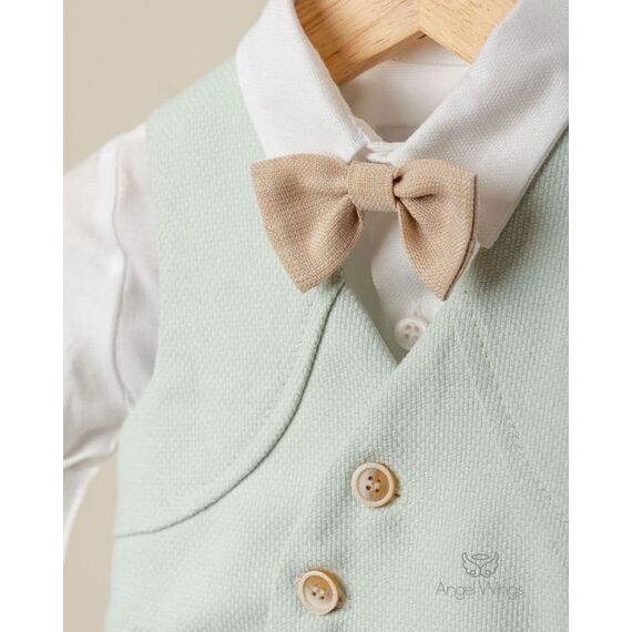 Angel Wings Βαπτιστικά Ρούχα για Αγόρι Hugo Σχέδιο 197 - Ρούχα Βάπτισης για Αγόρι στο Oneirokosmos