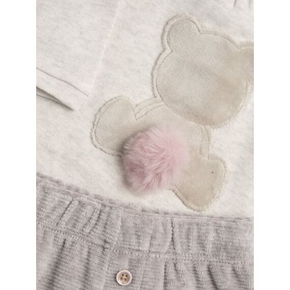 Chicco Βρεφικό Σετ Φόρμας Μπεζ 2 τμχ. - Newborm στο Oneirokosmos