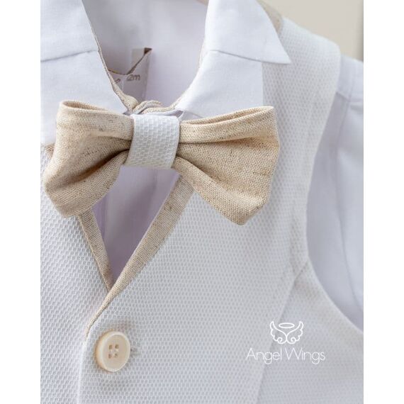 Angel Wings Βαπτιστικά Ρούχα για Αγόρι Leonard Σχέδιο 168 - Ρούχα Βάπτισης για Αγόρι στο Oneirokosmos