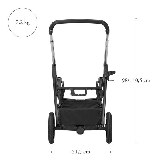 Σύστημα μεταφοράς Aptica Quattro 2025 Resort Blue με σκελετό Litio Black και κάθισμα αυτοκινήτου Darwin KA61S0RSB - Πολυκαρότσια, Συστήματα Μεταφοράς στο Oneirokosmos