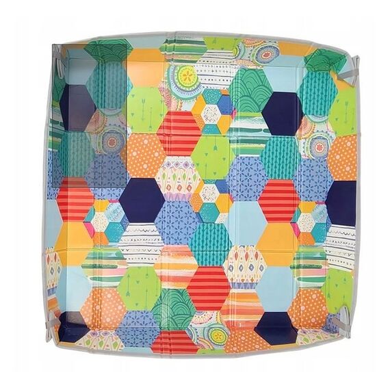 Infantino  Στρώμα Foldable Soft Foam Playmat  MxΠxΥ 147x147x10cm B-313017-03 - Γυμναστήρια Δραστηριοτήτων στο Oneirokosmos