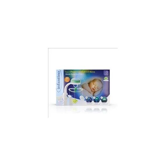 Infantino 3 in 1 Projector Musical Mobile B-315194-00 - Αξεσουάρ στο Oneirokosmos